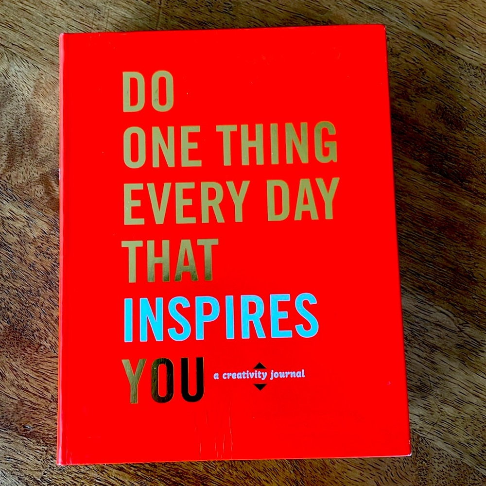 New! Potter Style Book - Do One Thing Every Day That Inspires You